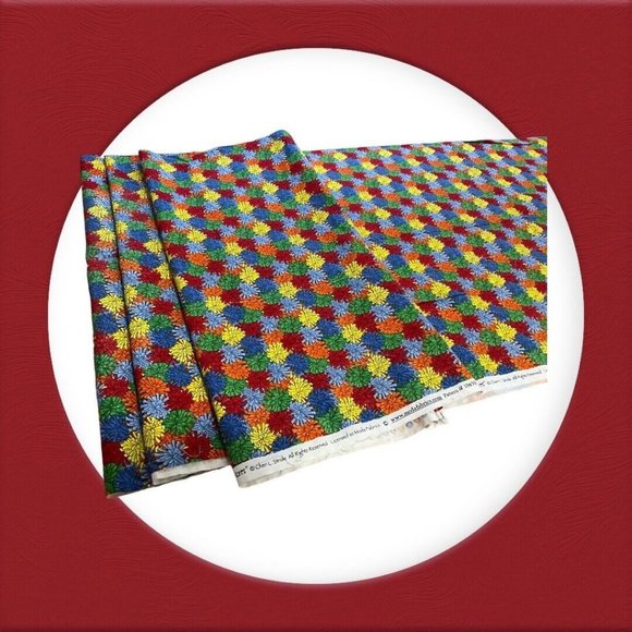 Vintage KidStuff "All Stars" Moda Fabric Pattern #10650 3 Yards x 44 Wide - Picture 6 of 16